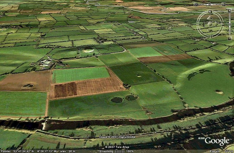 Newgrange and ponds