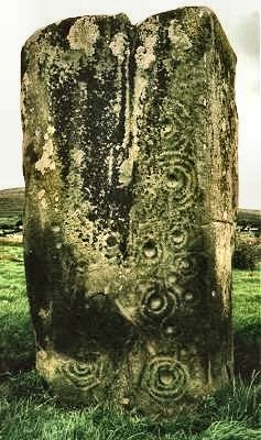 Decorated stone, Ardmore, county Donegal
