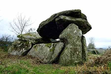 The West tomb from the South