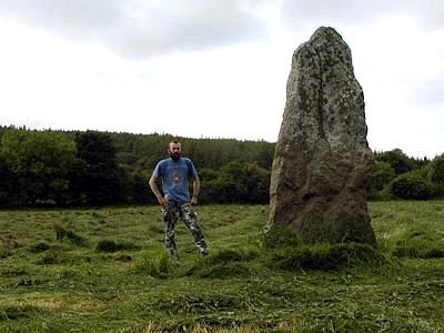 Photographer Ian Thompson at Garryduff.