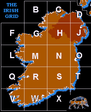 Instructions on how to use grid references appear on every map.