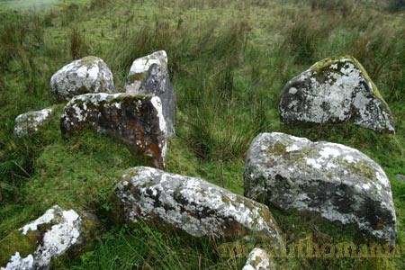 The entrance to the large tomb at Killybeg.