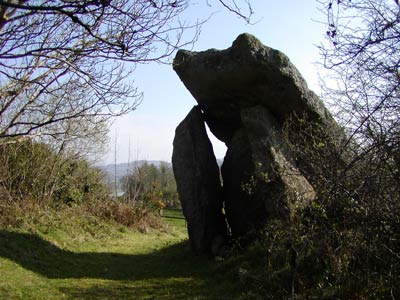 seen from across the brook