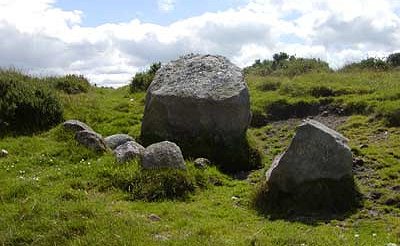 The NE axial stone with the quartzite upper face.