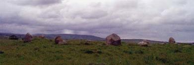 One of the Rathfranpark stone circles.