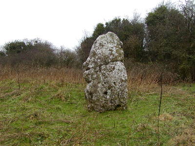 The Phallic pillar at Skirk.