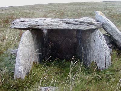 Tullycommon wedge-tomb, photographed by Ian Thompson.