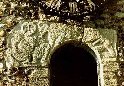 Earth Mother and Sky Father ?  Whittleford church, Cambridgeshire