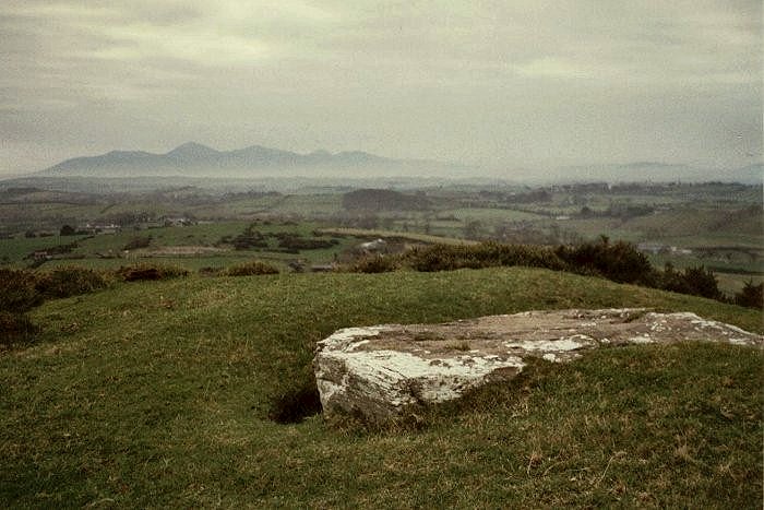 Looking south to the Mountains of Mourne.