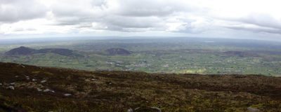 Looking Southy-West from the North Cairn